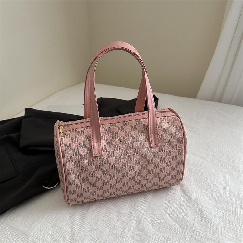 Летняя женская винтажная ретро-сумка Boston Square Pillow Bag - минималистичная шикарная сумка подмышкой для повседневной пляжной вечеринки