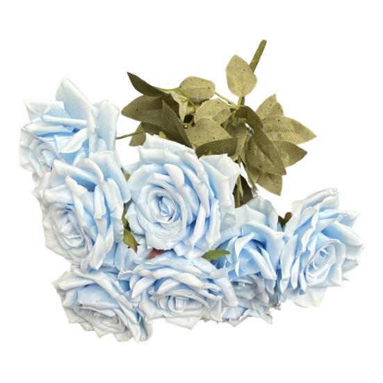 Прочный искусственный букет роз, тонкое мастерство, простое в уходе украшение