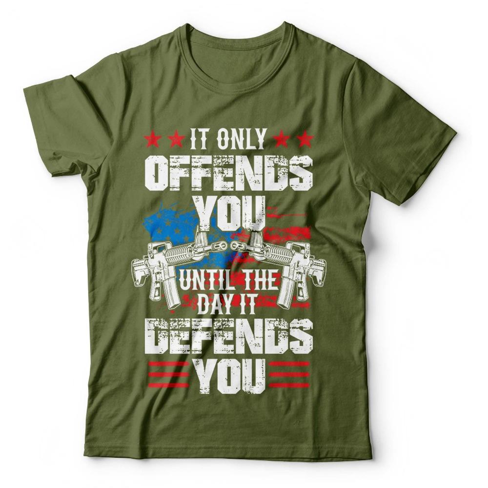 2nd Amendment Shirt Pro Gun Rifles Shirts USA Patriotic Tshirt Gun Lover Tee Man Cotton Summer Printed Tshirts