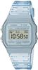 Digital Watch Quartz Unisex Cheap Casio Clear Blue [Casio] F-91WS-2 [Item]