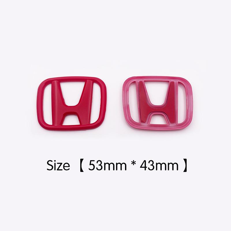 mkbn8 Car Steering Wheel Center Badge Sticker For Honda Mugen TypeR Fit Jazz GK5 Civic Type-R CRV Pilot Accord City HRV XRV Odyssey