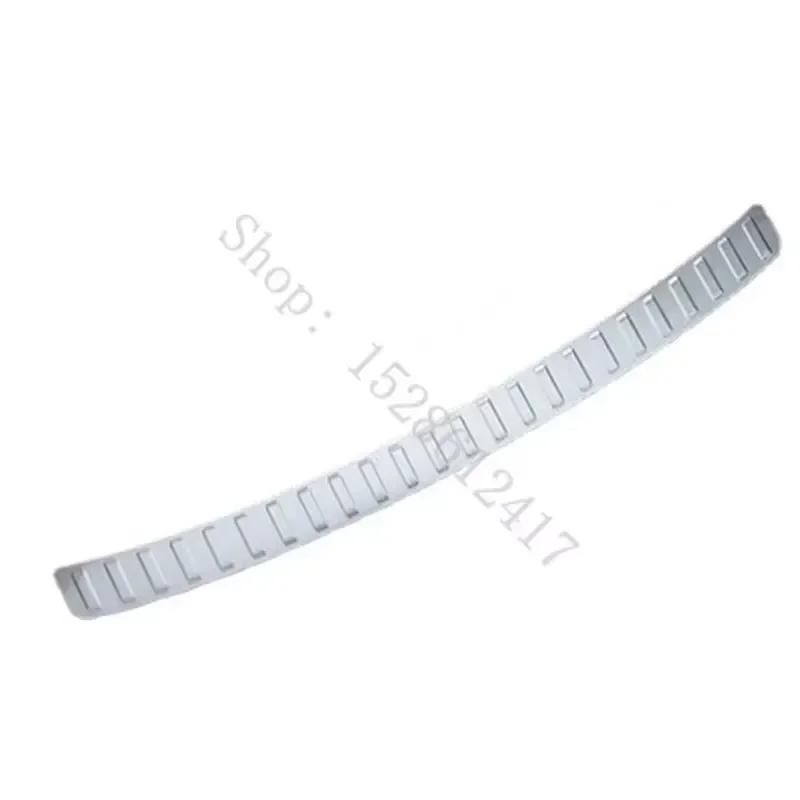 For VW/Volkswagen Tiguan MK2 2017 2018~2024 stainless Car Door Rear Bumper Protector Sill Trunk Tread Plate Trim Car styling