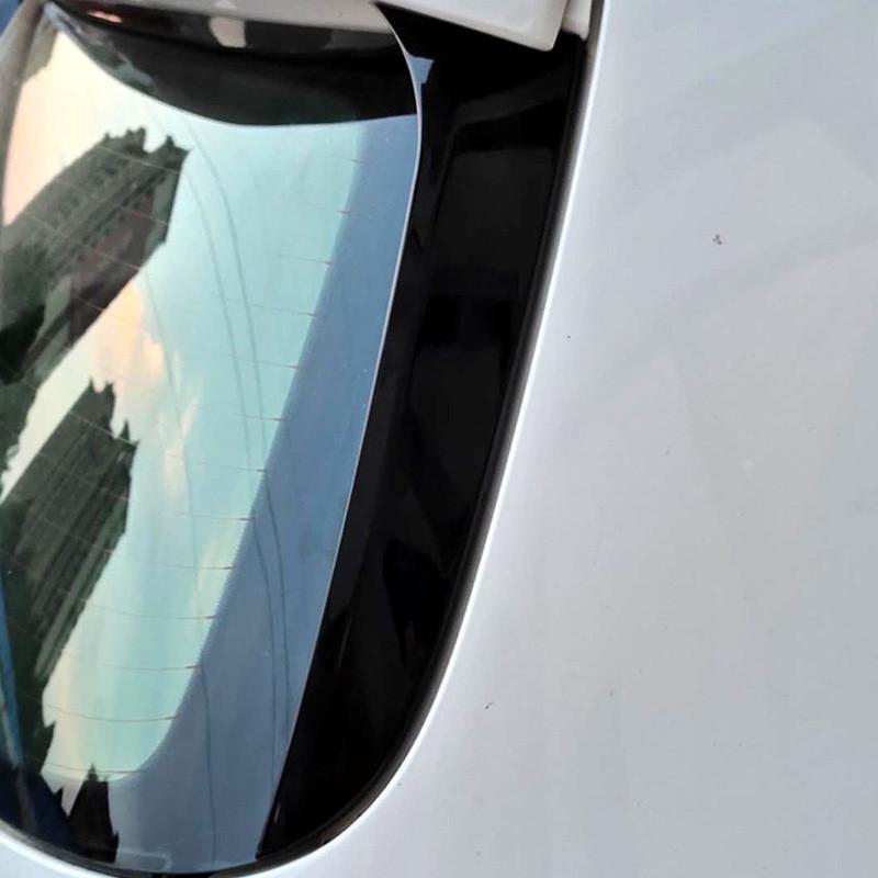 1 пара глянцевых черных боковых спойлеров на заднее окно для Volkswagen VW Passat B6 Wagon Variant 2006-2010