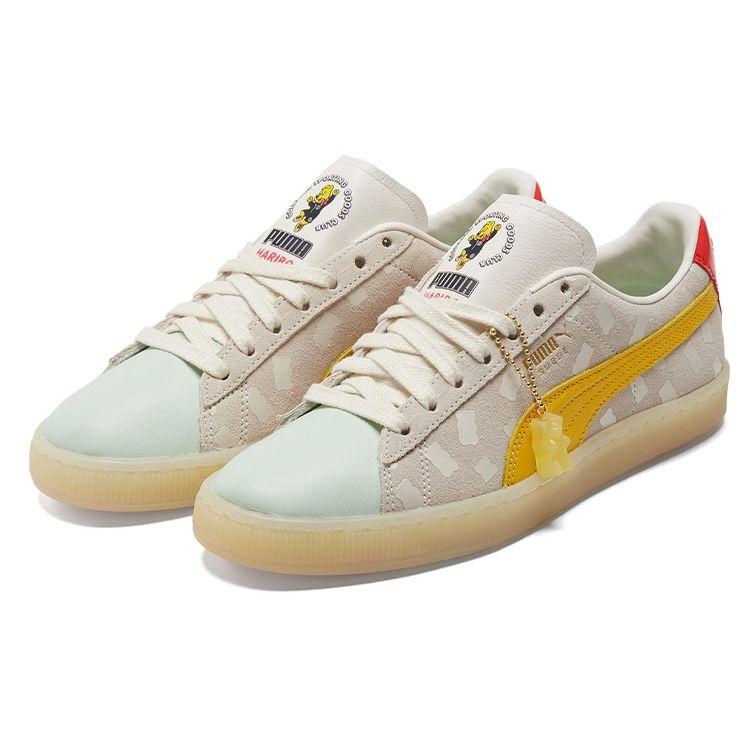 Puma Замша Харибо (Женский) Женские Кроссовки Whisper-White Mimosa 383416-01