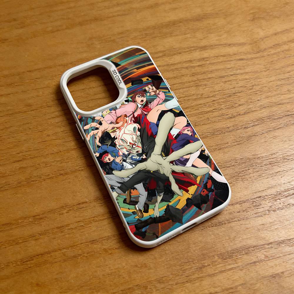 D-Dandadan Anime Phone Case for iPhone 17 16 Pro Plus 15 14 13 12 11 Max Mini X XS Silicone Shockproof Cover