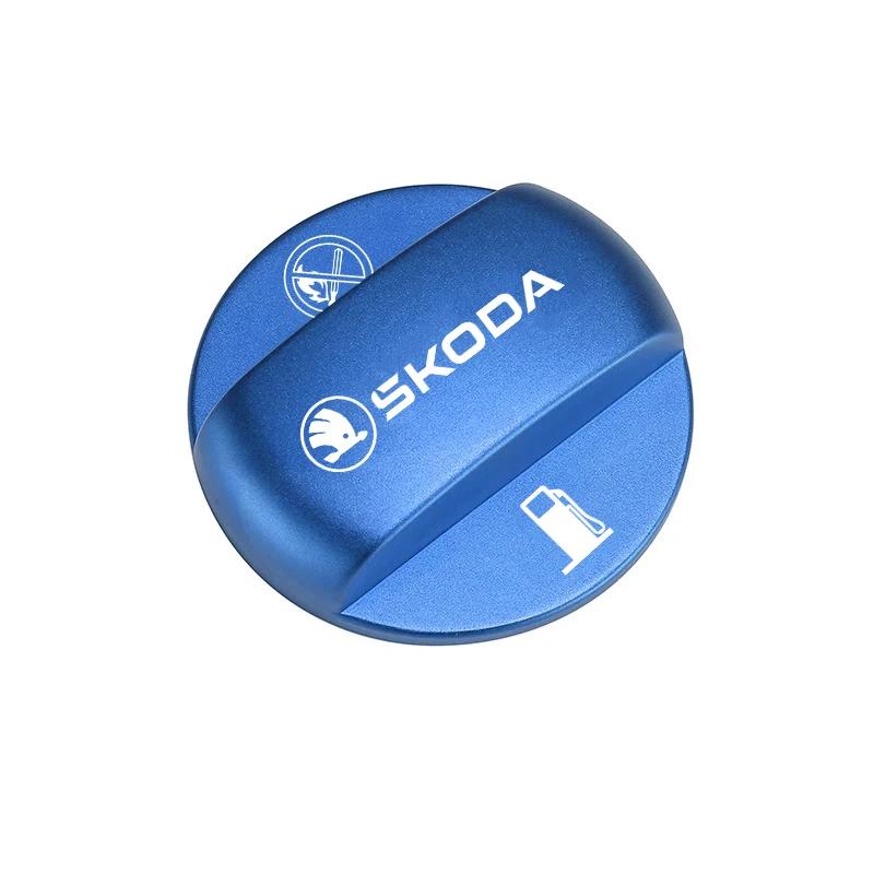 2025 New Car Fuel Filler Door Cover Fuel Tank Gas Caps Accessories For Skoda Octavia Kodiaq Enyaq iV Kamiq Scala Superb Fabia Ra
