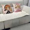 Чехол на подушку CaptorS Anime Sakura Съемный Моющийся Чехол для подушки – Мягкий лен для любого сезона