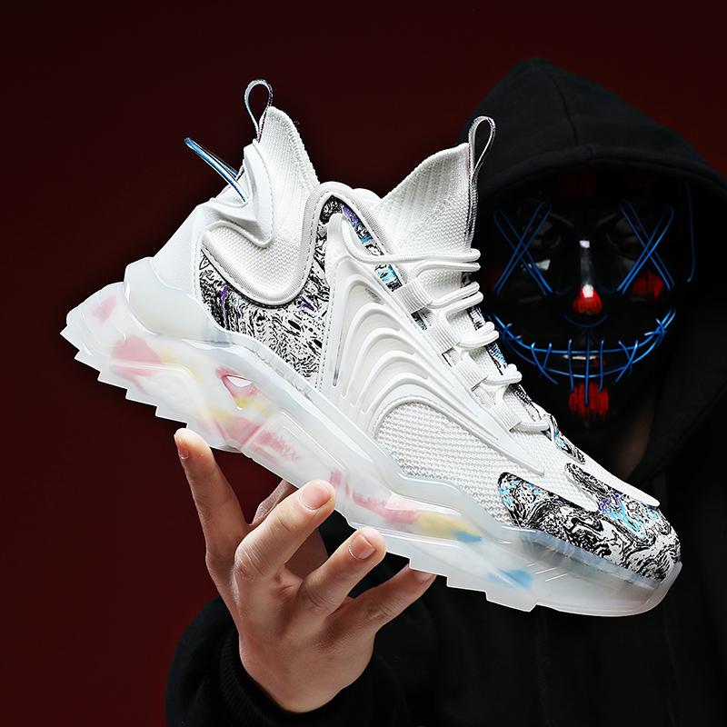 Shoes Men Sneakers Platform Women Casual Shoes Brand Luxury Shoes Men Fashion Running Walking Shoes Big Size 36-46