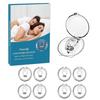 [2025 Model] Anti-Snoring Aid, Snoring Prevention Nose Clip, Snoring Prevention Aid, Snoring Improvement Aid, Magnetic Nose Breathing Clip, Nasal Dila