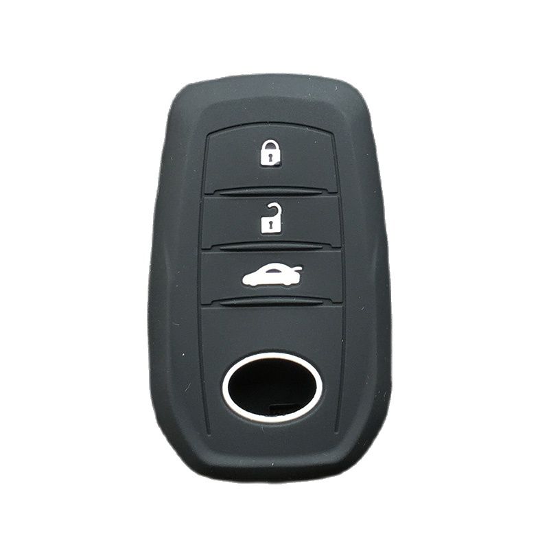 Силиконовый чехол для автомобильного ключа для Toyota Chr Rav4 Auris Avensis Prius Aygo Camry Corolla Land Cruiser 200 Prado Crown Ключ