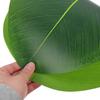 2PCS Realistic Leaf-Shaped Placemat Waterproof Heat Insulation Mat Tableware Mat  Dining Table