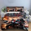 "Racing Motorcycle Bedding Set" Bedding Duvet Cover Set Duvet Cover Pillowcases (1 * Duvet Cover 2 * Pillowcases, without duvet insert)