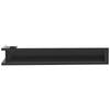 Vent Cover LUFT corner right 54,7x76,6x12 black Slim