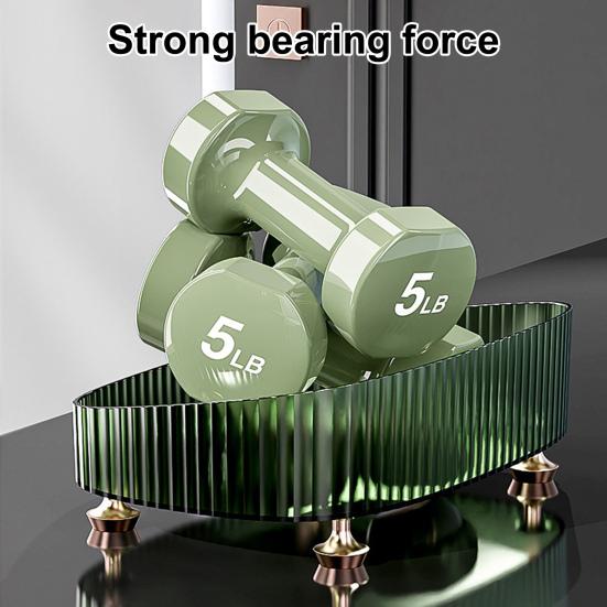 Light Luxury Makeup Perfume Desktop Organizer Dresser Countertop Cosmetics Organizer Tray Multifunctional Fruit Serving Tray Bathroom Vanity Tray