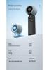 Portable Folding Turbo Fan with High-Speed Cooling & Neck Strap