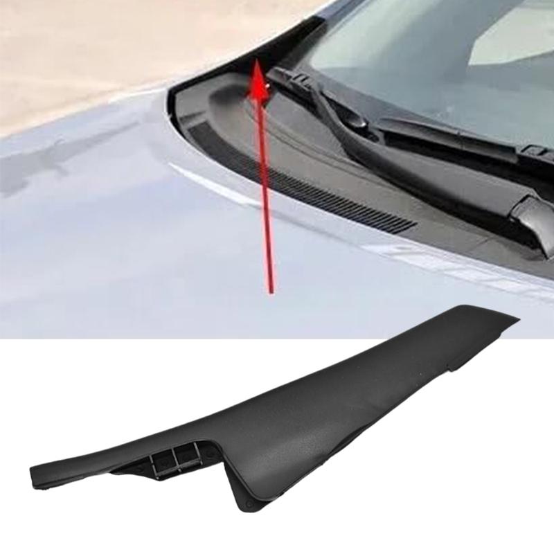 Car Front Windshield Wiper Side Trim Cover Water Deflector Cowl Plate For Toyota Corolla 2007 2008-2013 53824-02020 53823-02020