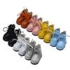1 Pair Plating Silver 1/12 Bjd Doll Leather Shoes PU Leather 1/12 Bjd Doll Boots  Kids Gifts