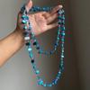 Irregular Shell Glass Shell Beaded Necklace Seaside Vacation Style Bohemia Choker  Beach