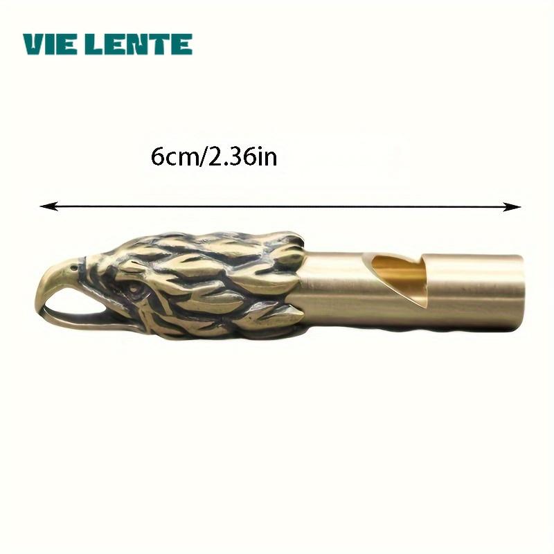 Premium Large Copper Eagle Head Whistle - Durable Ideal For Emergency Survival Outdoor Sports