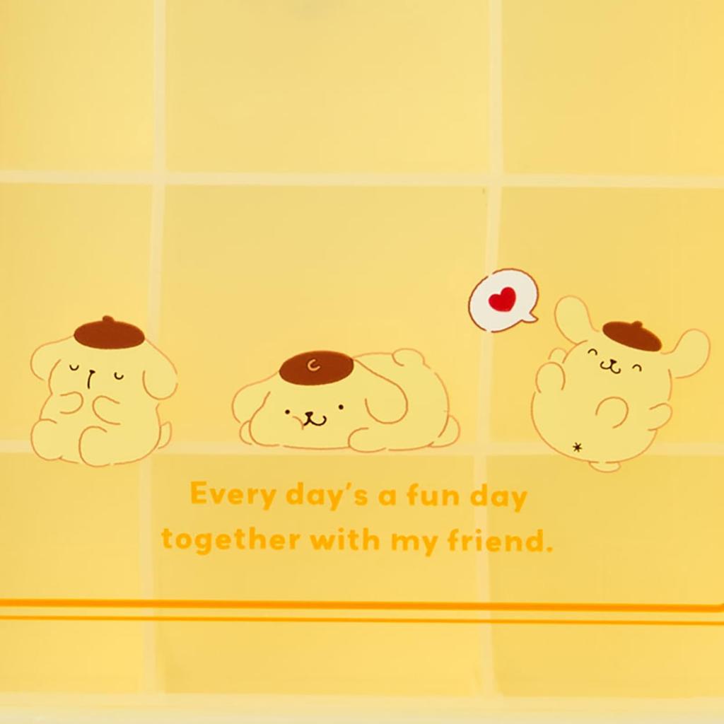 Sanrio Pompompurin Хранение 629243 Пенал в форме книги, Средний,