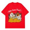 Who Came First Chicken Meme Funny Meme T-Shirt Men Women Cotton T-shirts Summer Short-sleeved Casual T-shirts