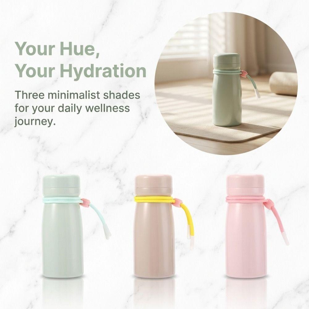 Compact Insulated Water Bottle Stainless Steel Mini Insulated Cup Thermos Cup Sports