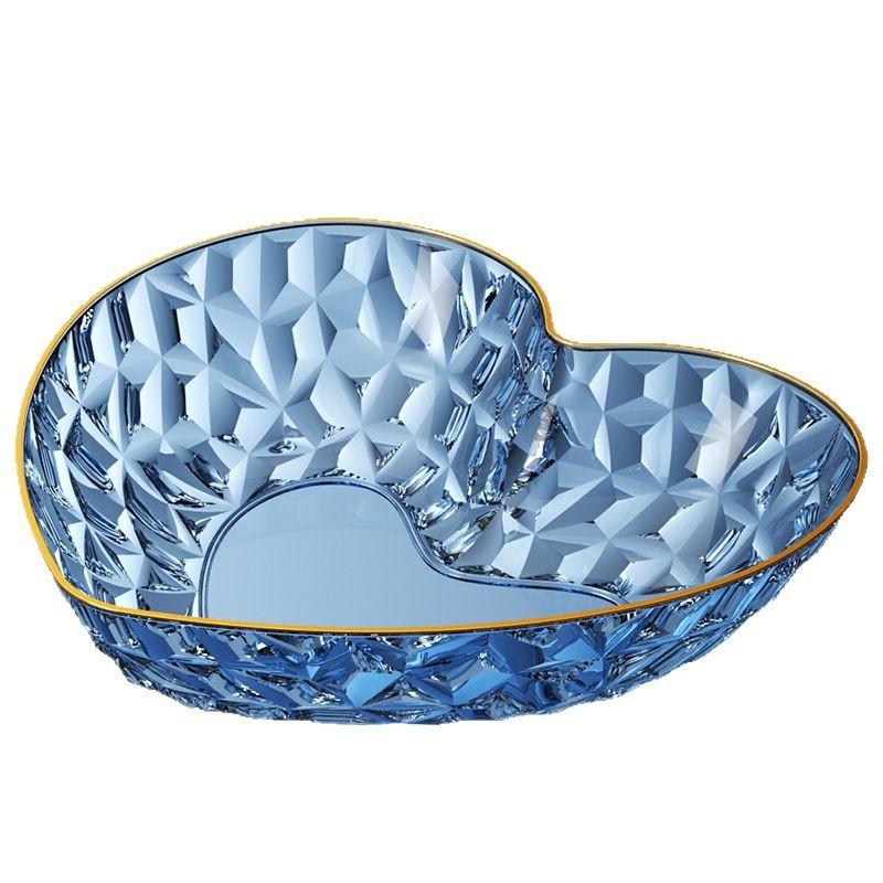 Любовь Бар Фруктовая Тарелка Легкая Роскошь Узор с Бриллиантами Пномпень Домашняя Гостиная Кофейный Столик Салатная Тарелка Тарелка для Закусок