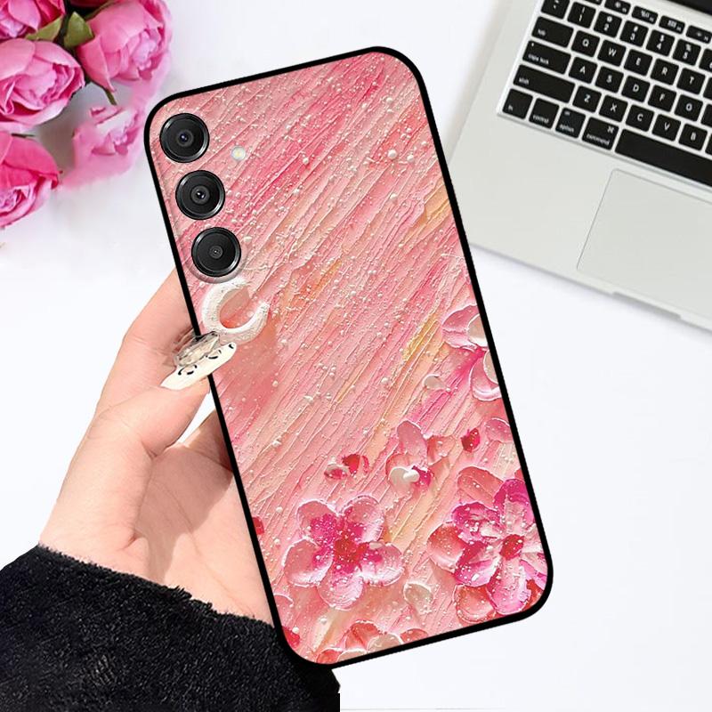 Для Samsung A16 Чехол A16 4G 5G Цветная Печать Ударопрочный Силиконовый ТПУ Чехол для Телефона Для Galaxy A15 Милый Астронавт Бампер Capa