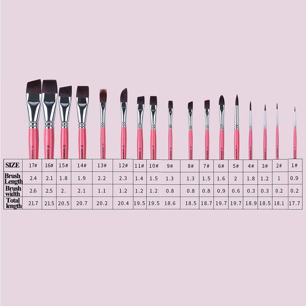 Professional Face Body Art Paint Body Pinting Oil Painting Brushes Drawing Tool