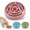 Maze Design Dog Feeding Dishes Plastic Pet Food Bowls New Water Bowl  for Dog Cat