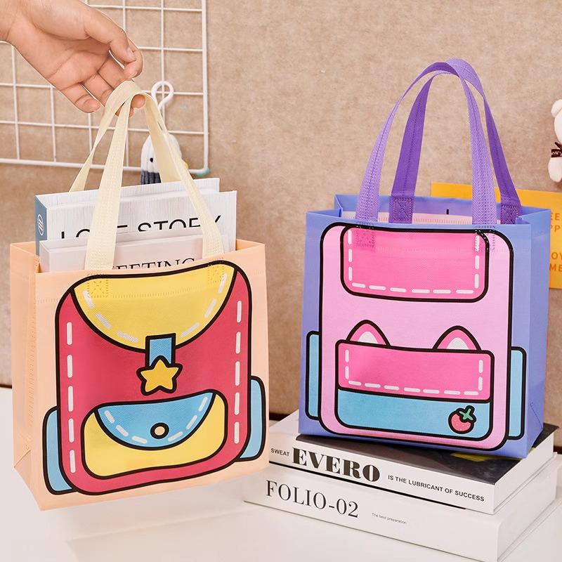 Dopamine Color Kids' Gift Bag: Cute, High-Value Storage for Holidays.