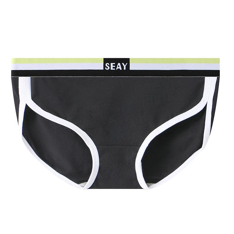 Women's Underwear Solid Color Cotton Slim Triangle Pants Simple Breathable Women's Triangle Pants