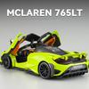 1/24 McLaren 765LT Alloy Sports Car Model Diecasts & Toy Vehicles Metal Car Model High Simulation Collection Детские игрушки Подарок