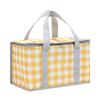 Picnic Bag Cooler Bag with Handle Insulated Oxford Cloth Ample Capacity Portable Grocery Basket for