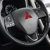 3D Наклейка-эмблема на руль автомобиля Автоаксессуары для салона Для Mitsubishi 9 Ralliart X EXASX L200 Colt Outlander Pajero Lancer