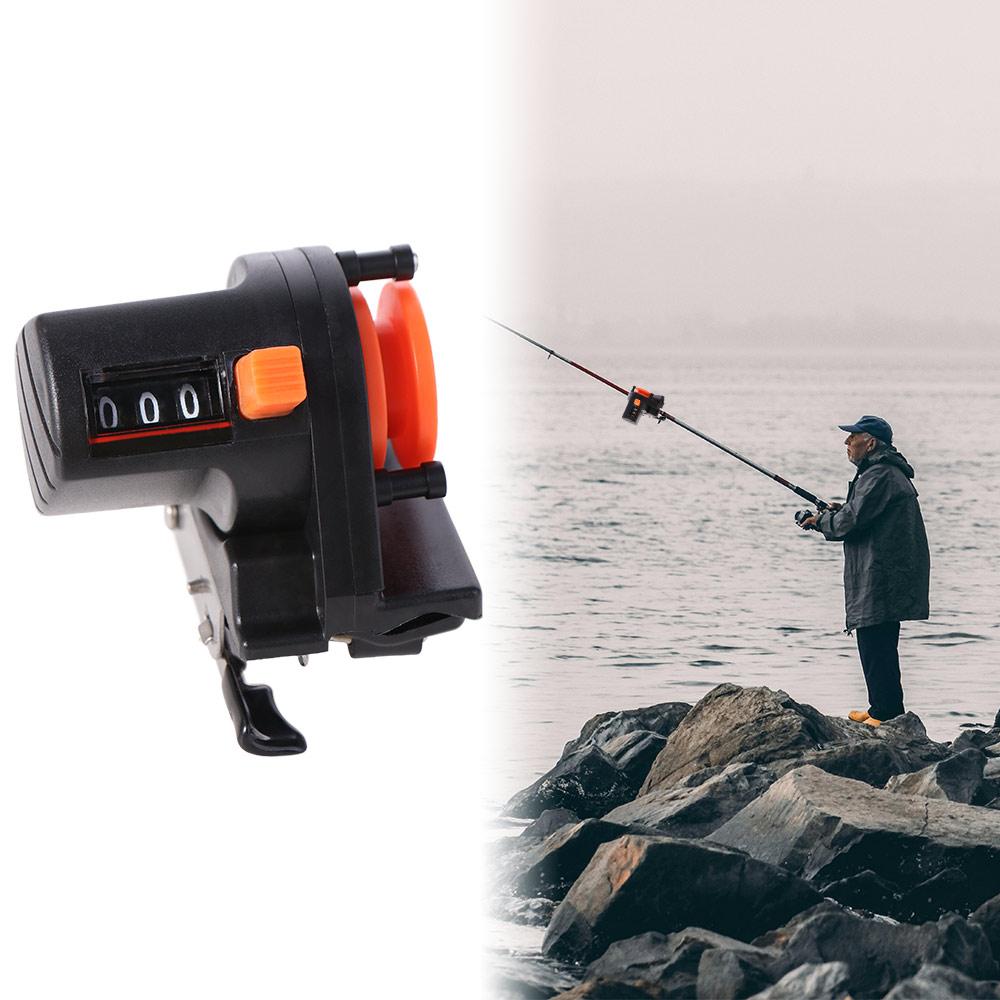 6cm Fishing Line Finder Counter 0-999M Fishing Tackle Length Gauge Counter  Fishing Equipment