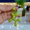 Fashion Keychain Punk Y2K Balloon Dog Keychains for Women Bag Pendant Jewelry Trinket Girl's Car Key Ring Key Chain Accessories