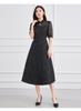 New Chinese style dress with spring temperament, age reducing fashion, slimming women's long skirt