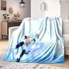 Одеяла «В тот раз я перевоплотился в слизи» аниме мультфильм Rimuru Tempest одеяла домашнее фланелевое одеяло пледы для дивана