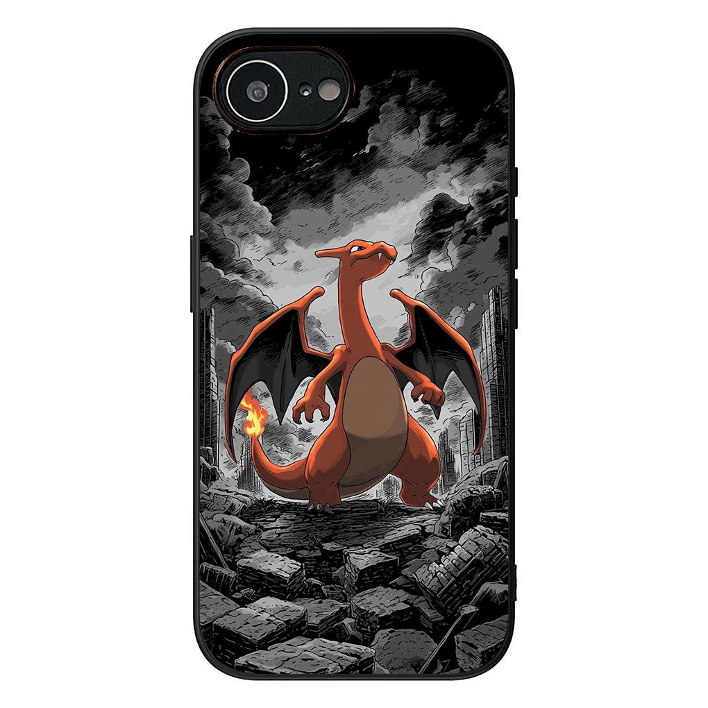 Чехол для телефона P-Pikachus Charmander P-Pokemons GO для Apple iPhone 13 12 Mini XS 11 Pro Max 7 8 Plus + XR SE 2022 2020 SE3