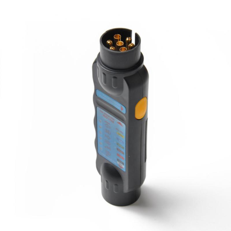 12 В 7-контактный автомобильный и прицепной буксировочный фонарь штекер и гнездо кабель тестер цепи электропроводки