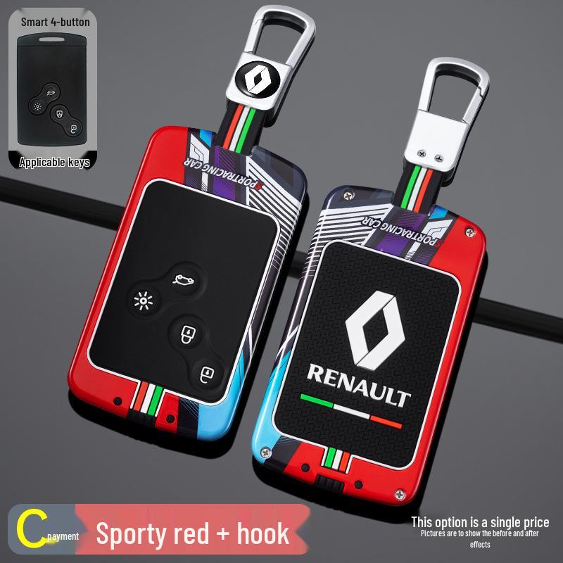 Подходит для чехлов и пряжек ключей Renault Koleos, Captur, Megane, Talisman и Latitude.