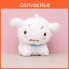 Crayon Shinchan Lovable White Dog Plush Toy Cuddly Keychain For Fun And Play