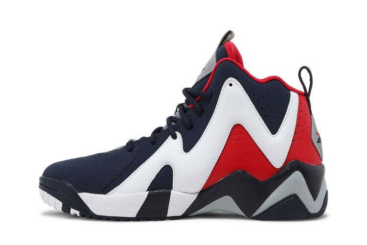 Мужские кроссовки Reebok Kamikaze II USA (2020) Векторный Темно-синий/Белый-Векторный Красный