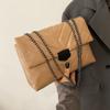 New Casual Chain Crossbody Bags For Women Fashion Girl Simple Flap Shoulder Bag Ladies Designer PU Leather Handbags