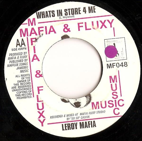 7-дюймовая пластинка LEROY MAFIA HEYWOOD DON CAMPBELL Whats In Store For Me Build You MF048 Mafia And Fluxy UK Reggae Ska Dub Б/у