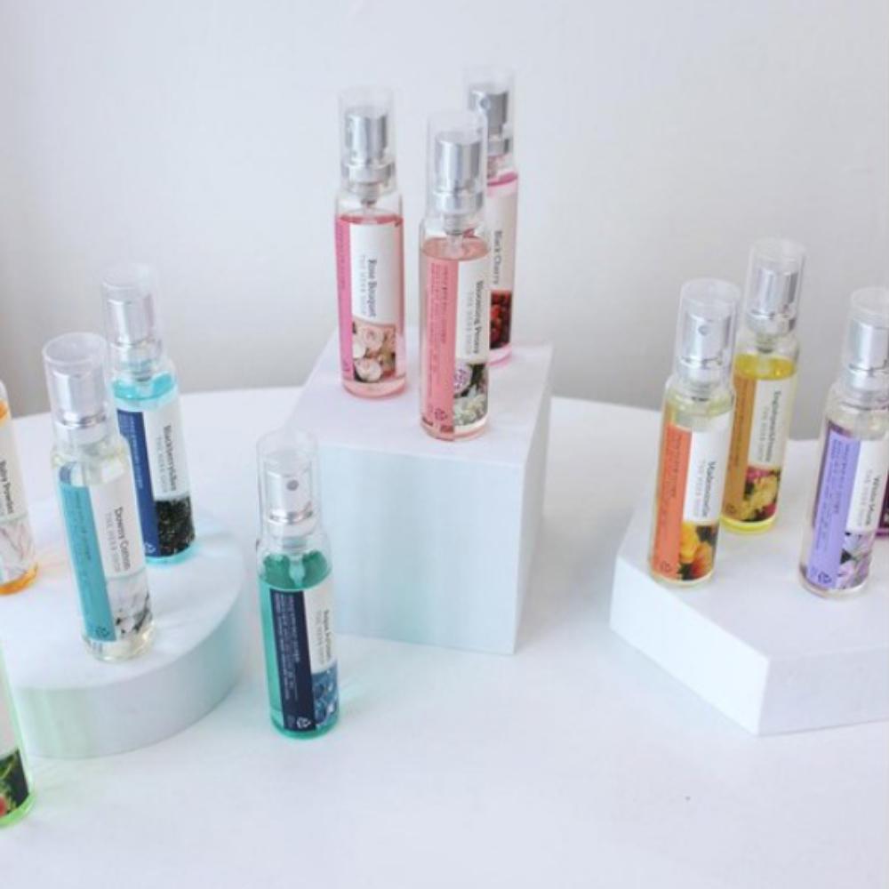 Mini Perfume : White Musk Eau de Toilette of The Herb Shop 4 x 18ml