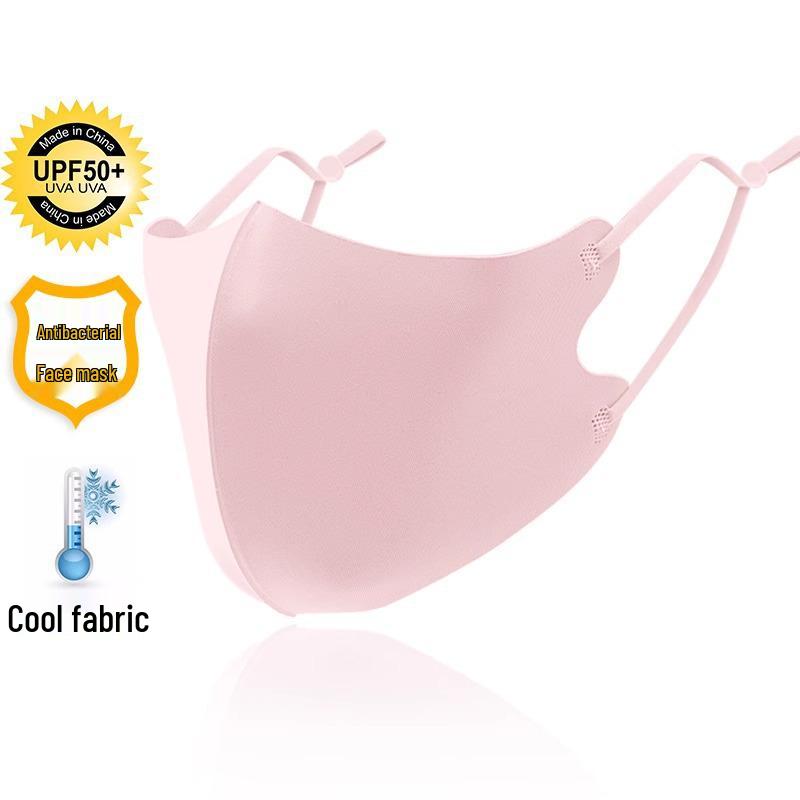 Женская маска из ледяного шелка с защитой от УФ-лучей: 3D Дышащий, Издание Лето 2025