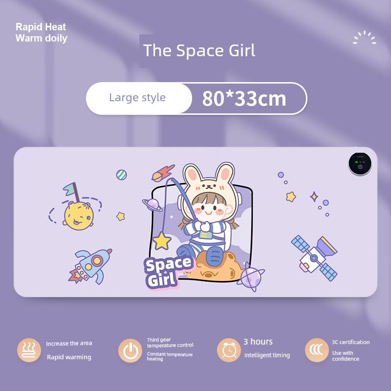 Heating Mouse Pad Super Large Heating Warm Table Pad Office Computer Desktop Students Homework Writing Warm Hand Waterproof