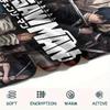 Племенной плед с принтом персонажа Chainsaw Man, Высококачественный, Удобный для всех сезонов, Декор для дома, Тепло и уют